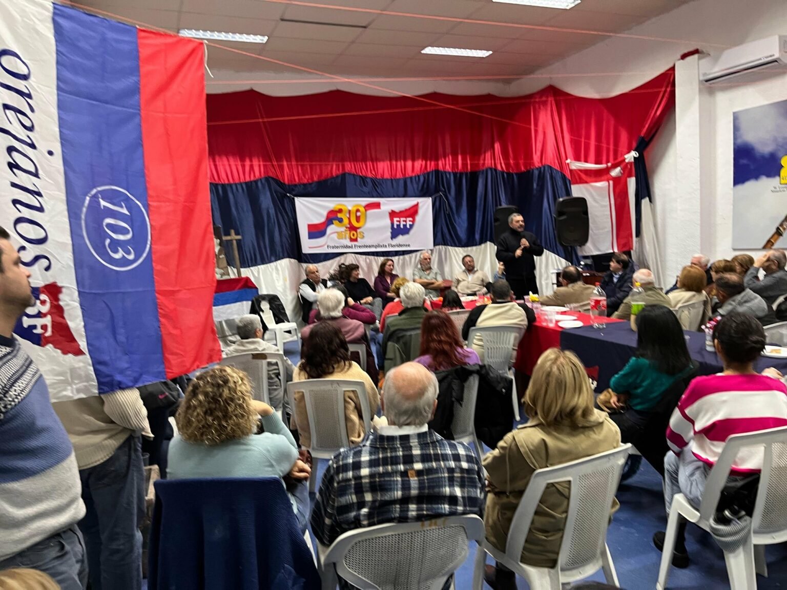 El sector 3F celebra tres décadas de compromiso frenteamplista en