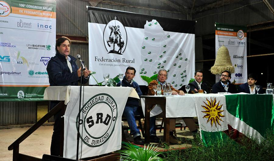 Lacalle Pou aseguró que la conciencia agropecuaria está presente en Uruguay