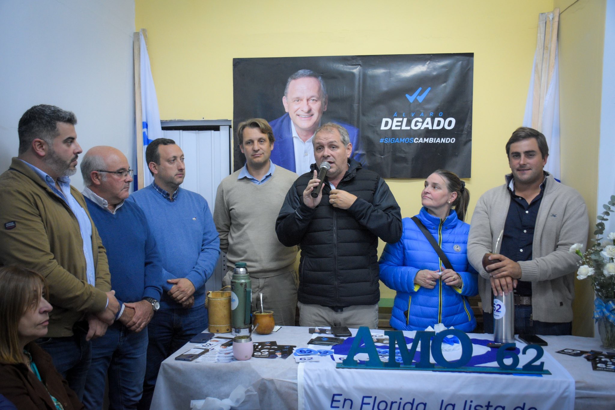 Apertura del Comité de Campaña de Álvaro Delgado en Sarandí Grande