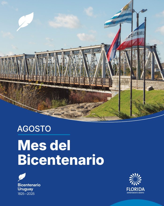 Florida presentó el cronograma de actividades por el Bicentenario de la Independencia Nacional