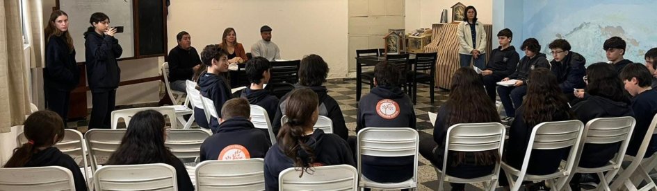 Estudiantes del Huerto reflexionaron sobre la contaminación sonora junto a técnicos de la Intendencia