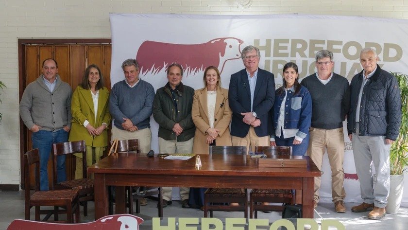 Lucía Perdomo Artola hace historia al convertirse en la primera mujer presidente de la Sociedad de Criadores de Hereford del Uruguay