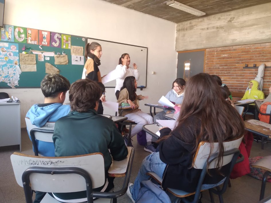 Realizaron taller sobre buen trato y comunicación asertiva en la Escuela Técnica de Florida