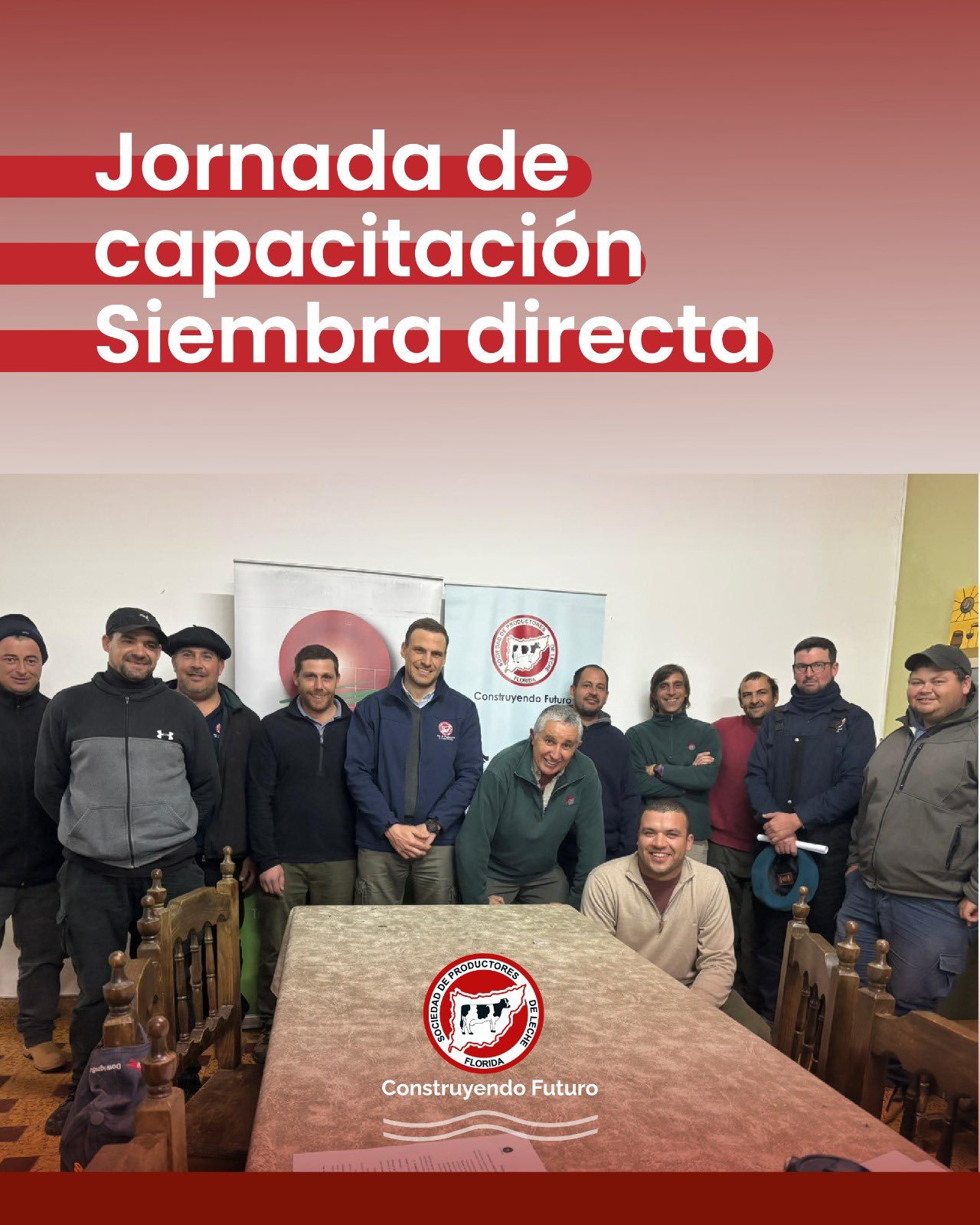 Sociedad de Productores de Leche de Florida realizó capacitación sobre calidad de siembra