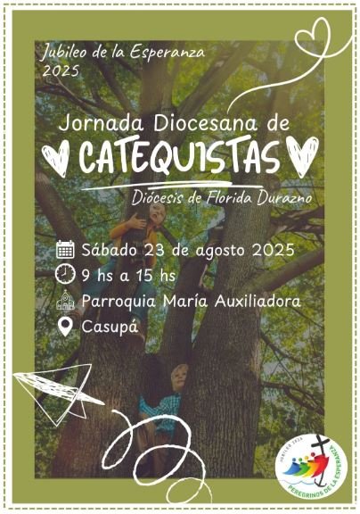 Jornada diocesana de catequesis el 23/8 en Casupá