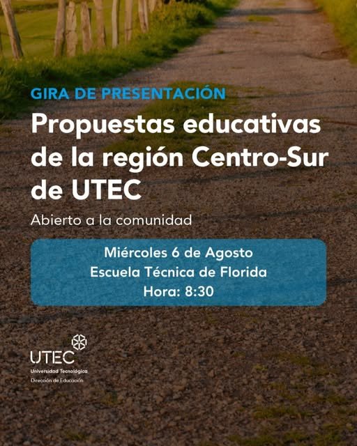 UTEC presentó sus propuestas formativas en UTU Florida
