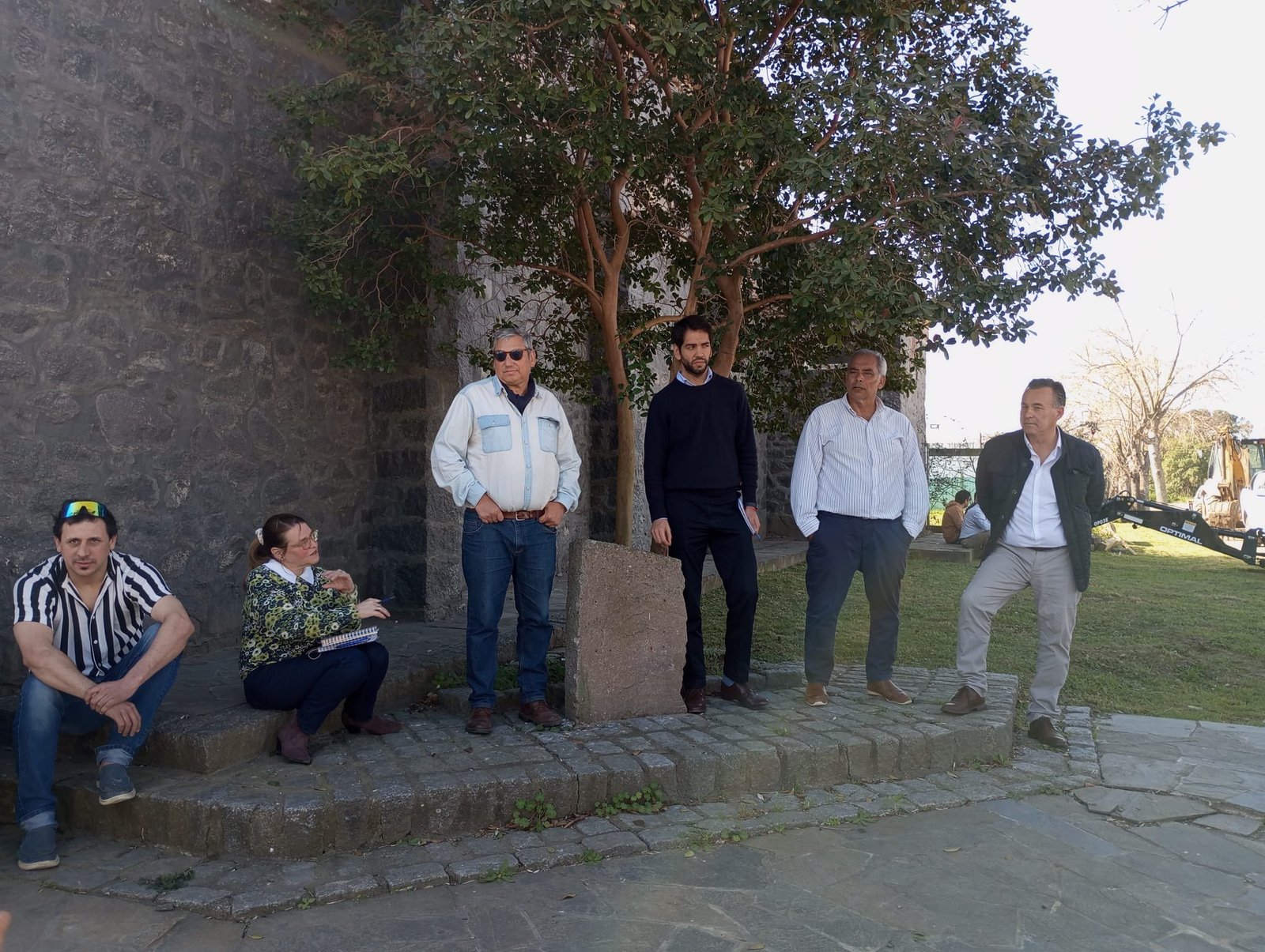 Intendente Enciso cerró su visita a 25 de Mayo con encuentro vecinal