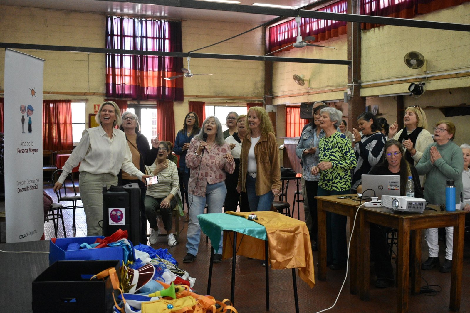 Jornada recreativa reunió a adultos mayores en la Asociación de Pasivos de Florida