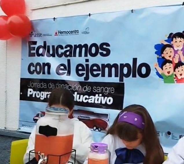 Hemobus realizó jornada de donación de sangre en la Escuela 38 por cuarto año consecutivo
