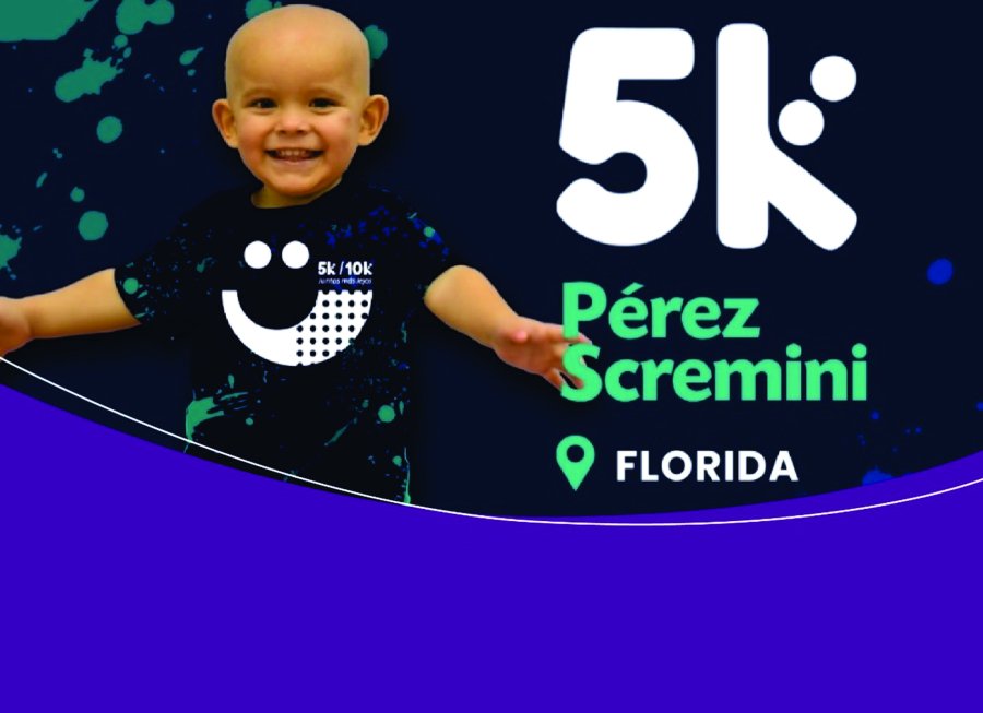 Este domingo se corre la 5K solidaria de la Fundación Pérez Scremini en Florida