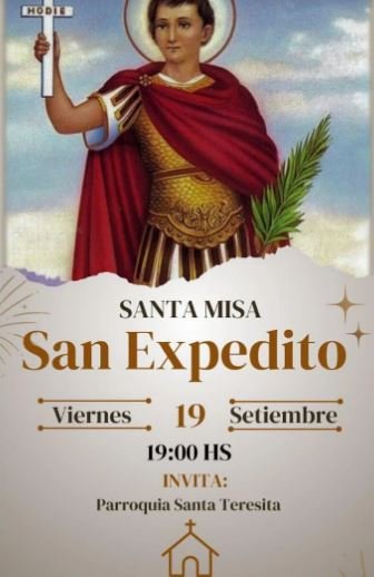 MEMORIA MENSUAL DE SAN EXPEDITODOS LOS TEMAS EN SU PRIMERA ENTREVISTA OFICIAL