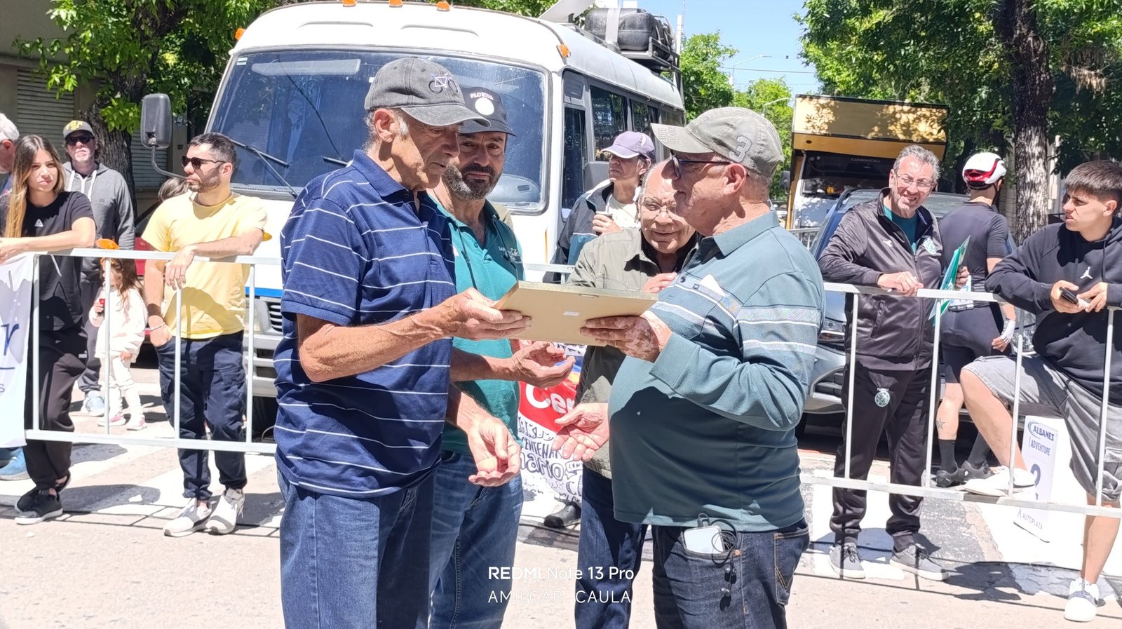 EL MERECIDO HOMENAJE AL FLACO HEBER GARCIA