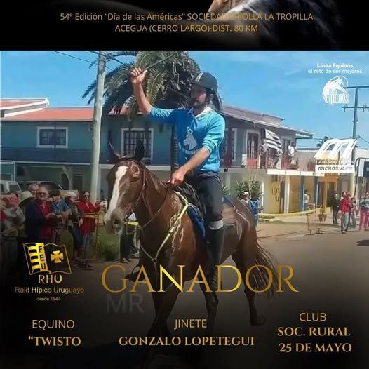 EL TOSTADO TWISTO GANO EN ACEGUA