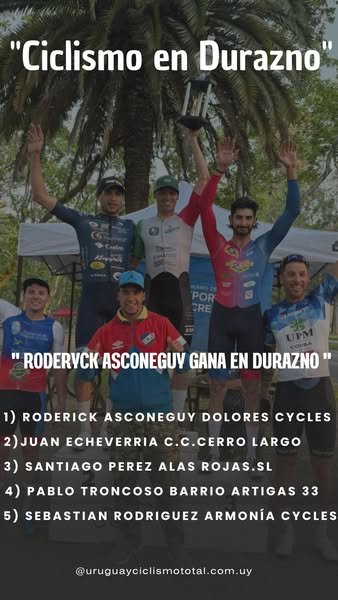 RODERYCK ASCONEGUI GANO EN DURAZNO